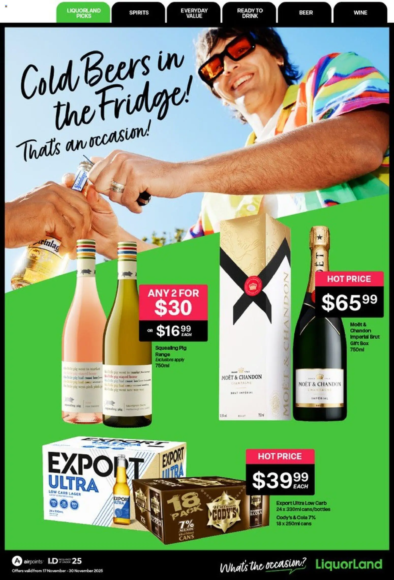 Preview of catalogue Catalogue from shop Liquorland valid 17 Nov 2025