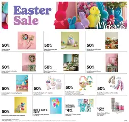 Preview of leaflet Michaels weekly flyer / circulaire from shop Michaels is valid from Mar 27, 2026