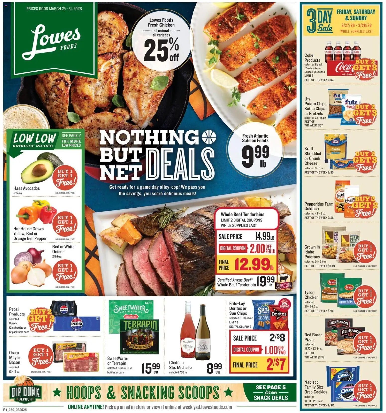 Ad Preview of Lowes Foods Lowes Foods Weekly Ad - GA from 03/25/2026