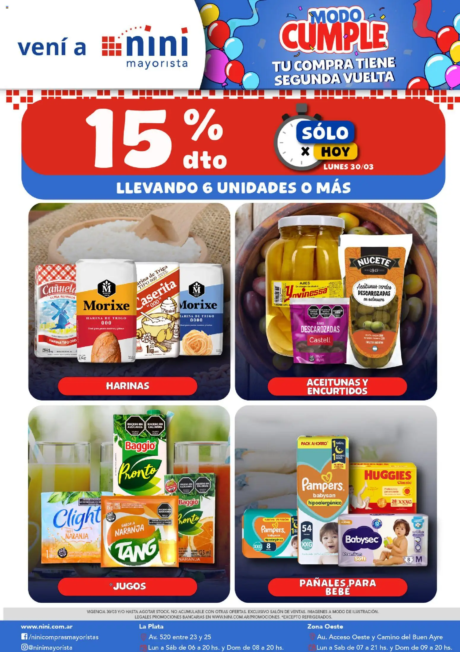 Vista previa del folleto de la tienda NINI Mayorista válido desde el 30/03/2026 