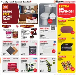Un aperçu du dépliant Weekly Flyer - NL du magasin Home Hardware est valide à partir 28 août 2025