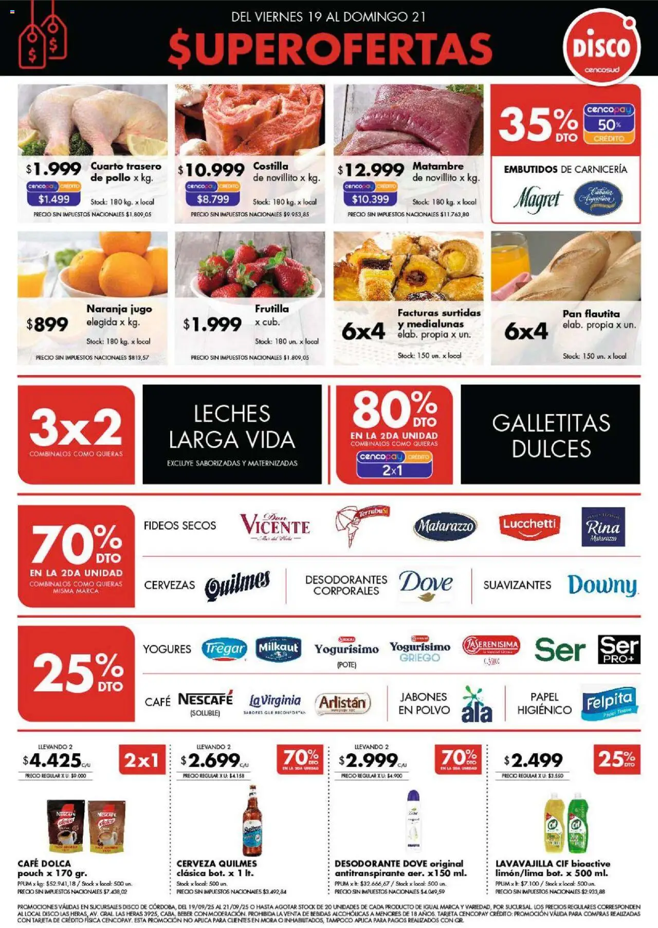 Disco Ofertas | Córdoba del 19/09/2025 Online