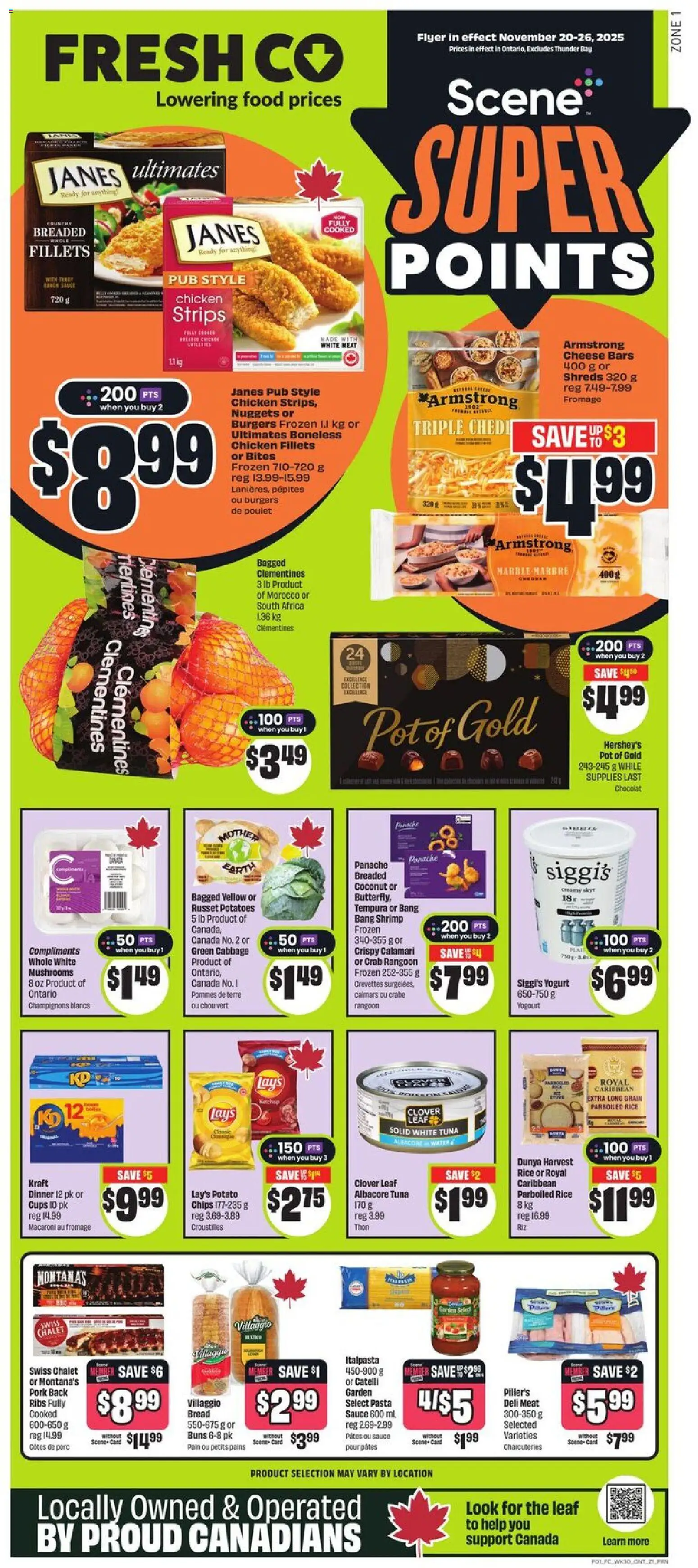 Preview of leaflet Weekly flyer / circulaire from shop FreshCo is valid from Nov 20, 2025