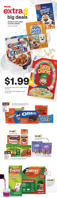 Ad Preview of CVS Pharmacy Weekly Ad from 10/12/2025