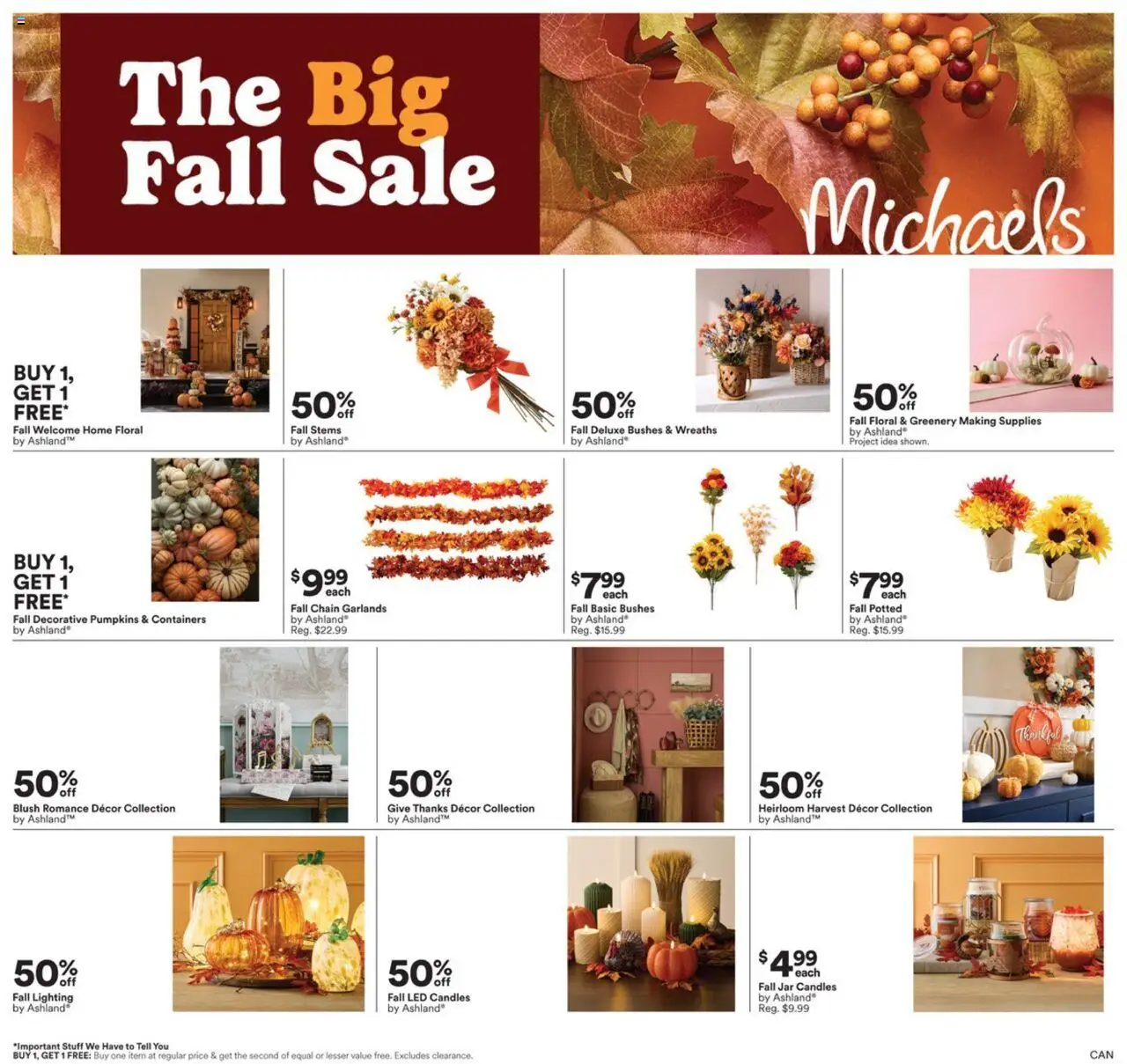 Michaels flyer valid from Sep 05, 2025 - page number 1