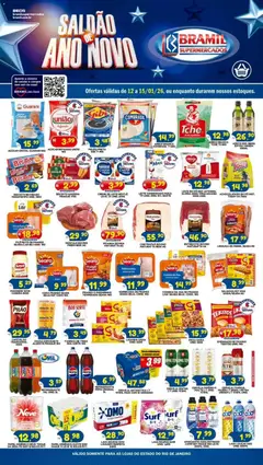 Pré-Visualização do folheto "Ofertas da semana" da loja Bramil Supermercados válido a partir de 12/01/2026