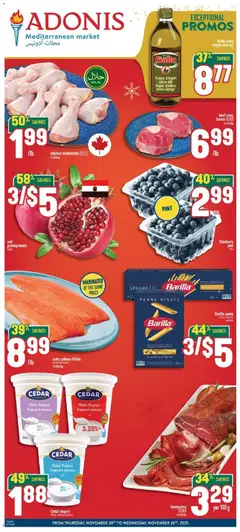 Preview of leaflet Weekly Flyer from shop Adonis is valid from Nov 20, 2025