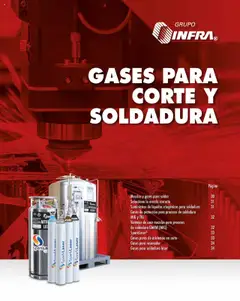 Vista previa las ofertas de la tienda Infra - Catálogo Gases para corte y soldadura desde el 07/01/2025 