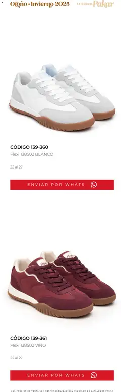 Vista previa las ofertas de la tienda SC Pakar - Catálogo Flexi otoño / invierno desde el 10/10/2025 | Página: 142