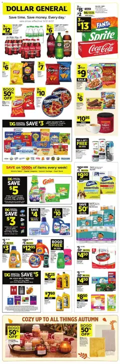 Ad Preview of Dollar General Weekly Ad from 09/21/2025