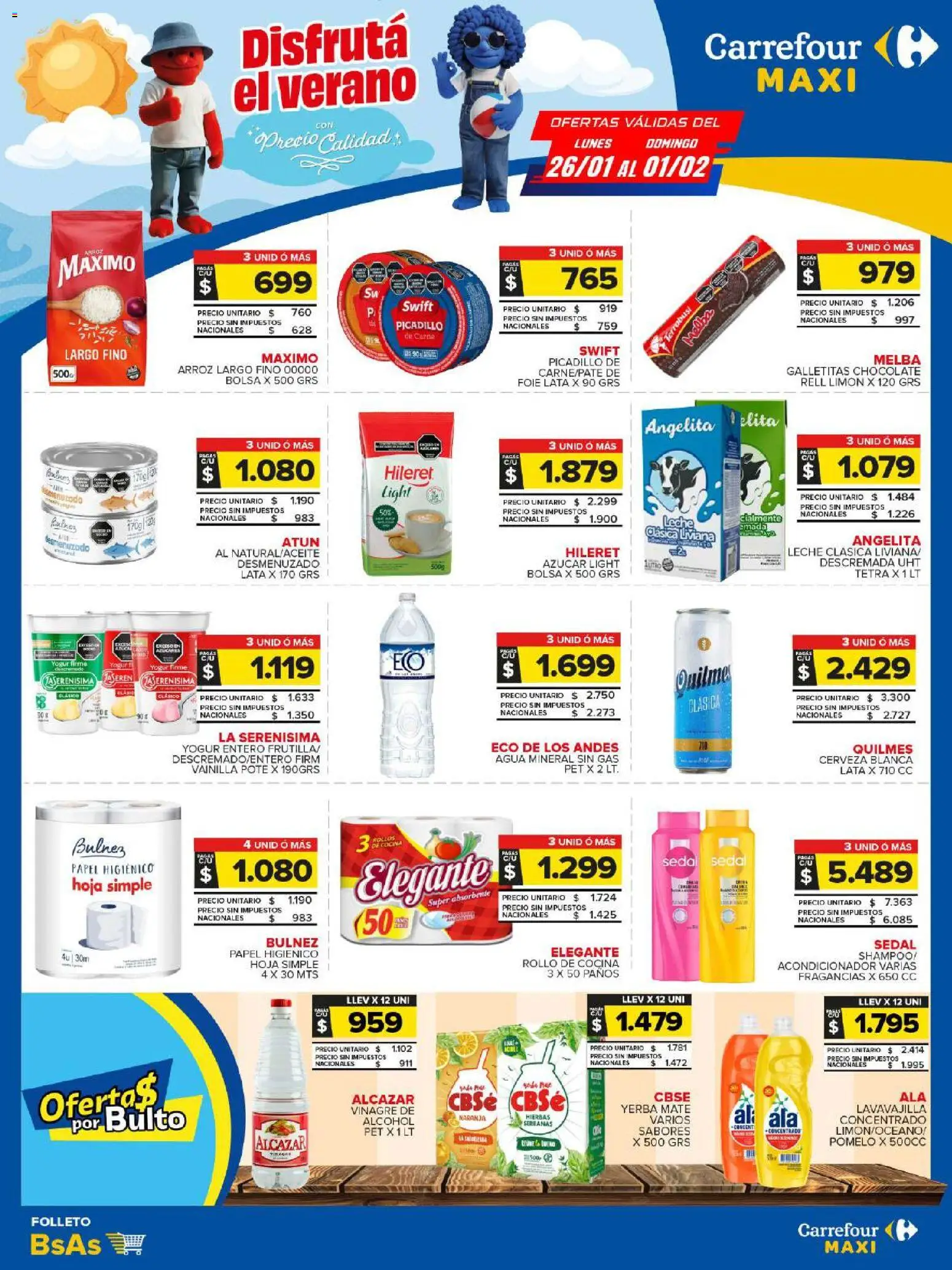 Vista previa del folleto de la tienda Carrefour Maxi válido desde el 26/01/2026 