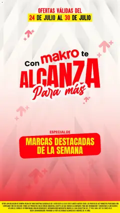 Vista previa del folleto de la tienda Makro válido desde el 24/07/2025 