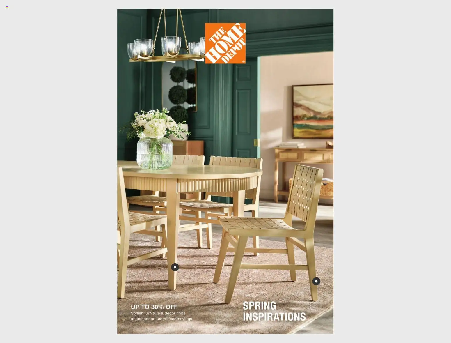 Ad Preview of Home Depot Home Depot Catalog from 03/23/2026