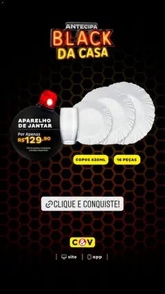 Pré-Visualização do folheto "Black Friday" da loja Casa e Video válido a partir de 02/11/2025 | Página: 8