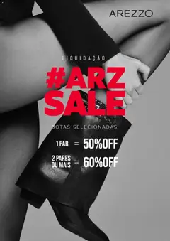 Pré-Visualização do folheto "Promoções" da loja Arezzo válido a partir de 12/02/2026