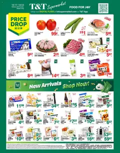 Preview of leaflet Weekly Flyer - OTT from shop T&T Supermarket is valid from Oct 17, 2025