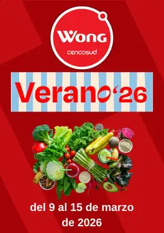 Vista previa de Wong catálogo de la tienda Wong válido desde 09/03/2026