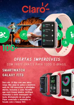 Pré-Visualização do folheto "Ofertas atuais" da loja Claro válido a partir de 04/02/2026