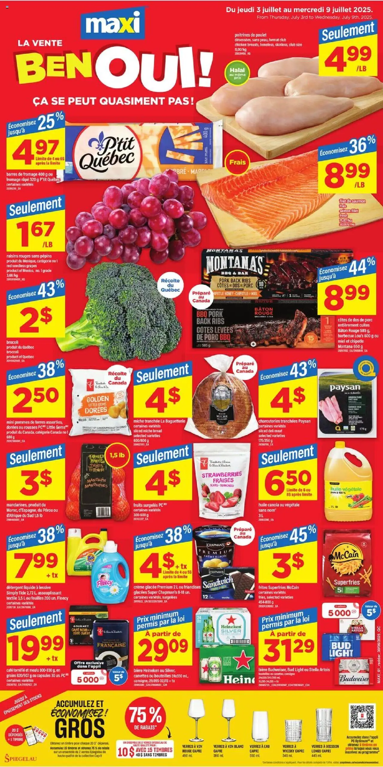 Maxi flyer valid from Jul 03, 2025 - page number 1