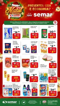 Pré-Visualização do folheto "Ofertas da semana" da loja Semar Supermercado válido a partir de 02/12/2025