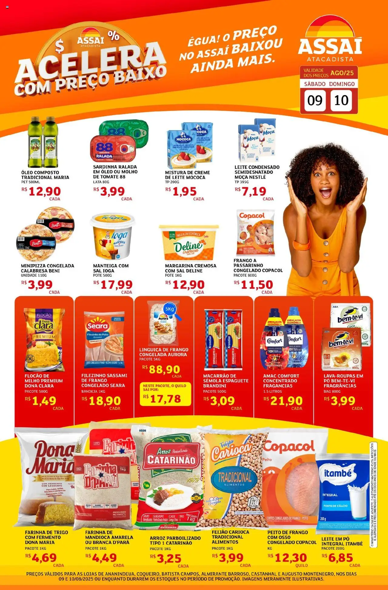 Assaí Atacadista folheto "Encarte - PA" válido a partir de 09/08/2025 - número de página 1