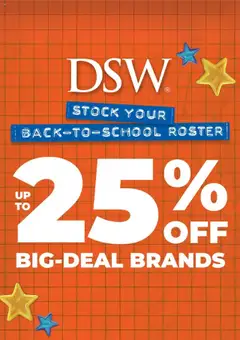 Ad Preview of DSW Weekly Ad from 08/04/2025