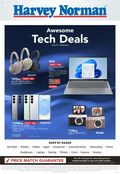 Preview of catalogue Catalogue from shop Harvey Norman valid 16/09/2025