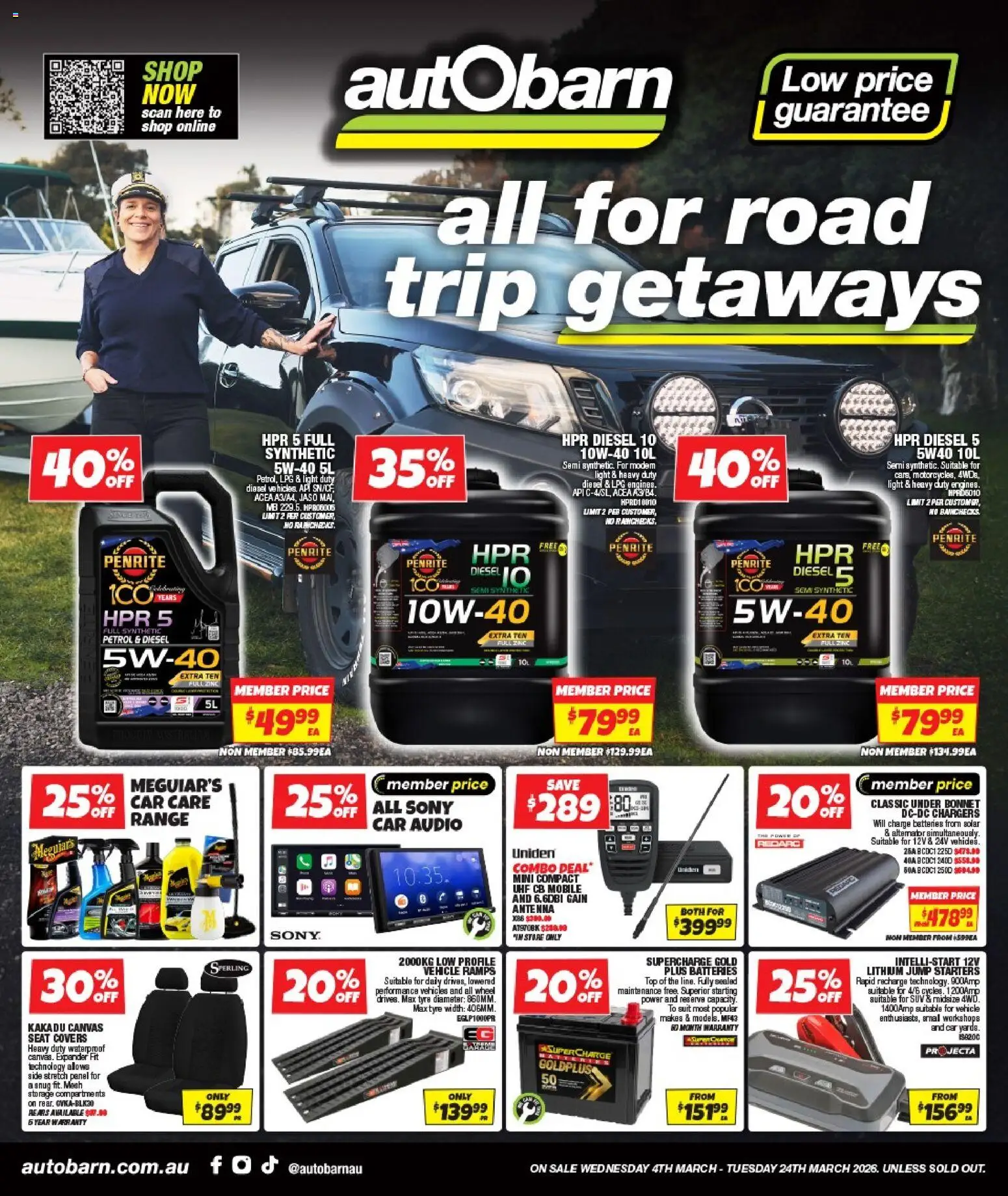 Preview of catalogue Autobarn catalogue from shop Autobarn valid 04/03/2026 - Light, Suit, Antenna, Batteries, Audio, Modem, Mobile, Zinc