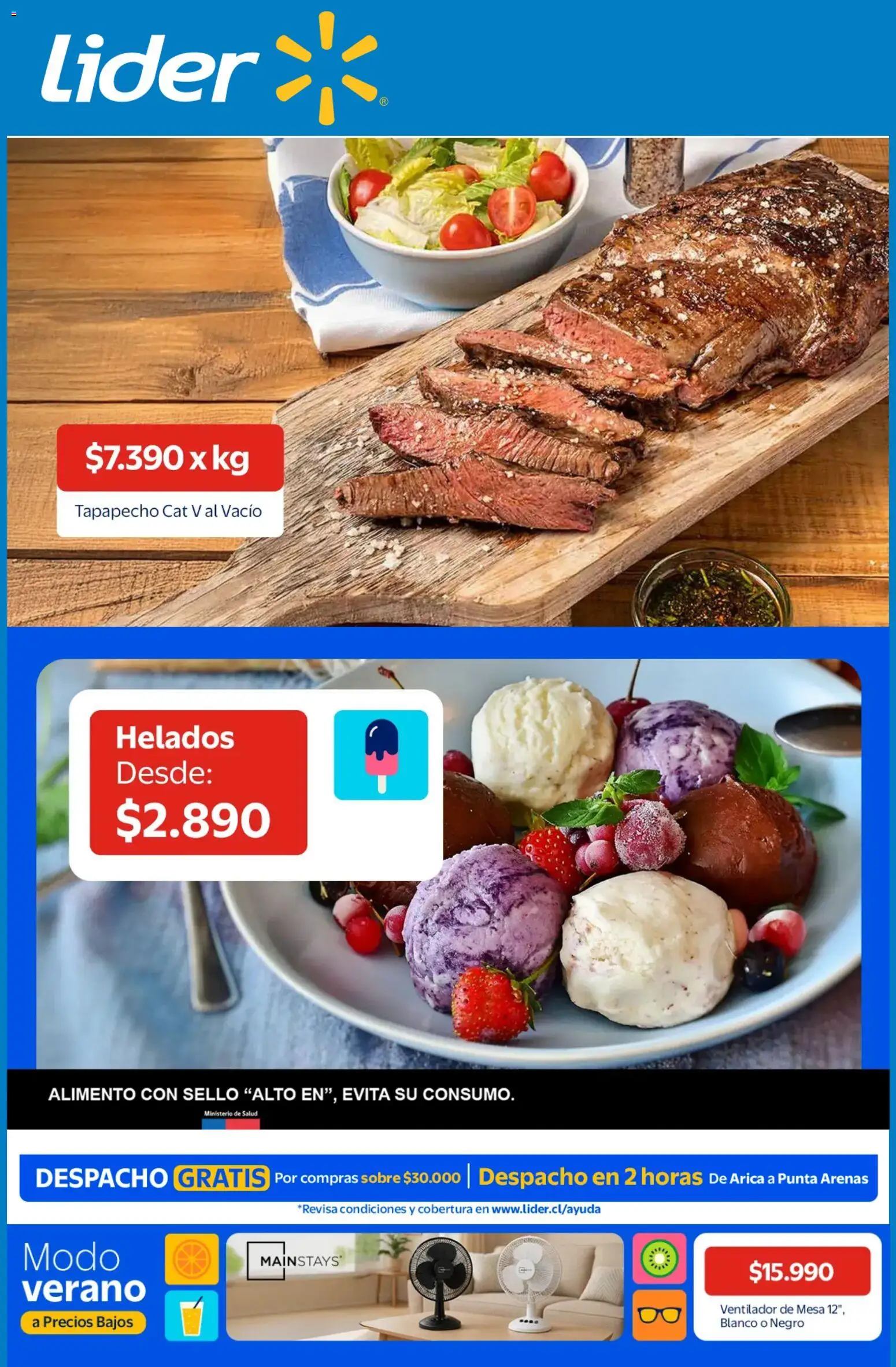 Folleto de la tienda Lider válido desde el 23.01.2026 