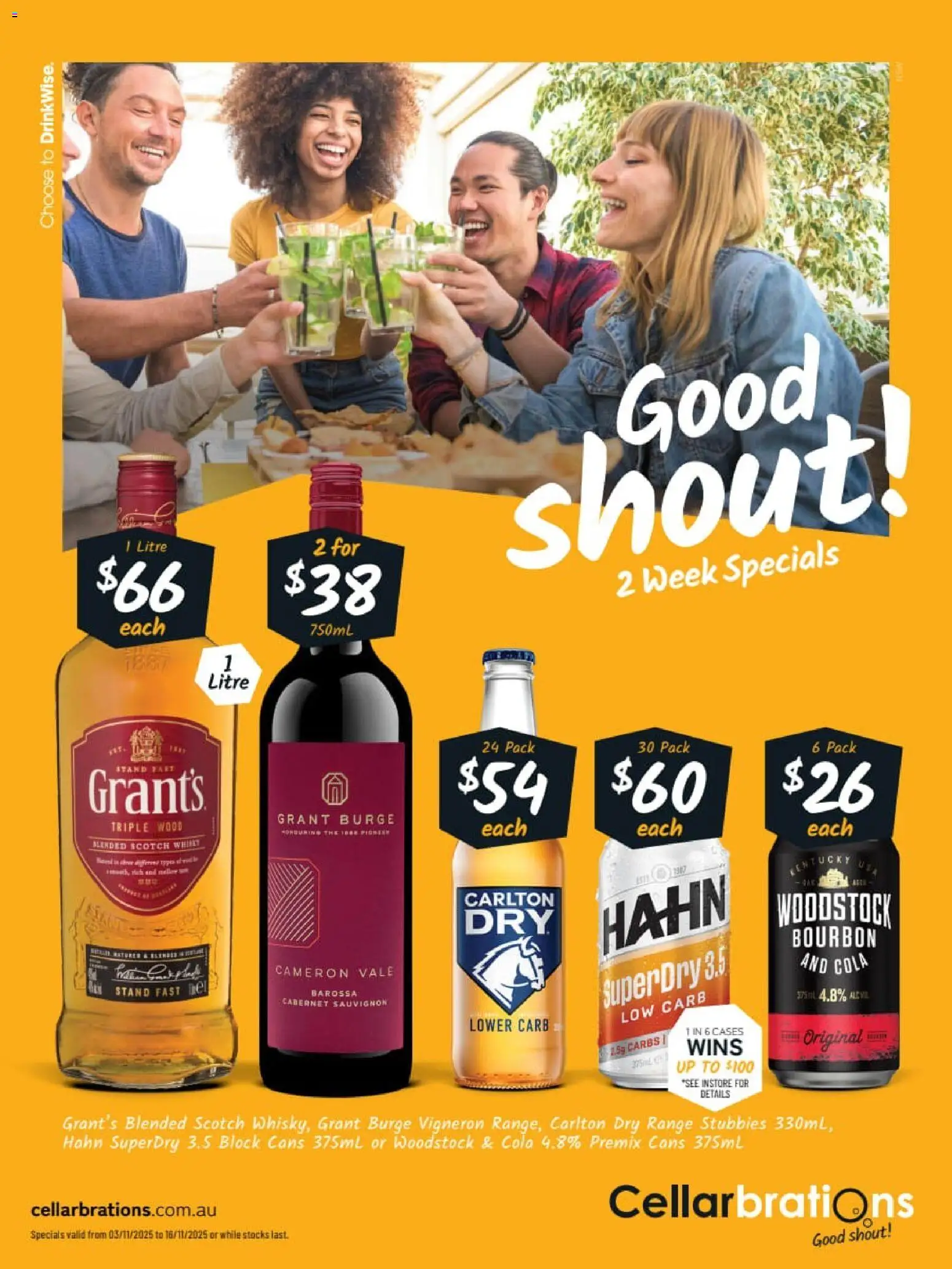 Preview of catalogue Catalogue NSW from shop Cellarbrations valid 03/11/2025