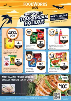 Preview of catalogue Foodworks catalogue VIC from shop Foodworks valid 04/03/2026
