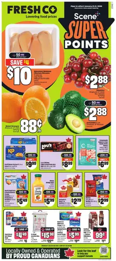 Preview of leaflet Weekly flyer / circulaire from shop FreshCo is valid from Jan 15, 2026