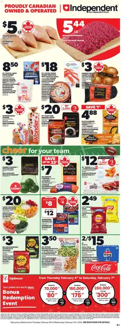 Preview of leaflet Weekly Flyer - NS from shop Independent Grocer is valid from Feb 05, 2026