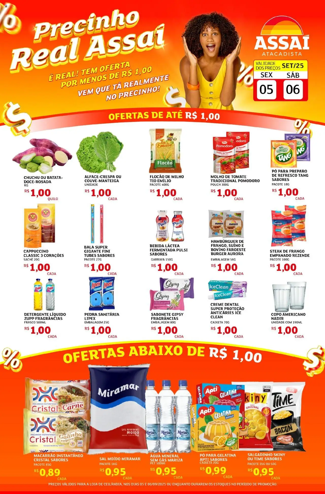 Assaí Atacadista folheto "Encarte - DF" válido a partir de 05/09/2025 - número de página 1