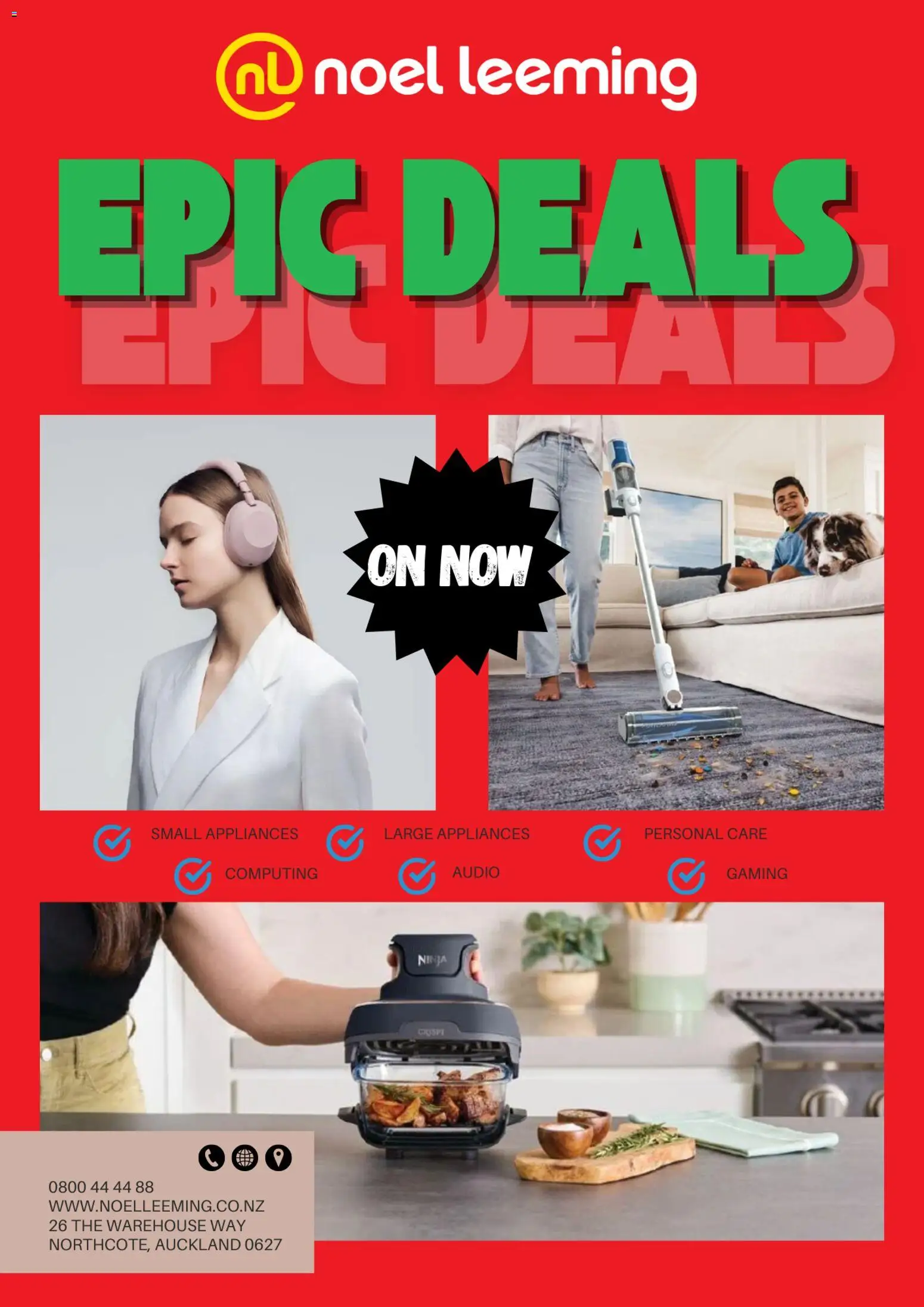 Preview of catalogue Noel Leeming catalogue from shop Noel Leeming valid 18 Mar 2026