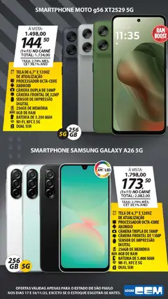 Pré-Visualização do folheto "Ofertas atuais" da loja Lojas Cem válido a partir de 17/11/2025 | Página: 6