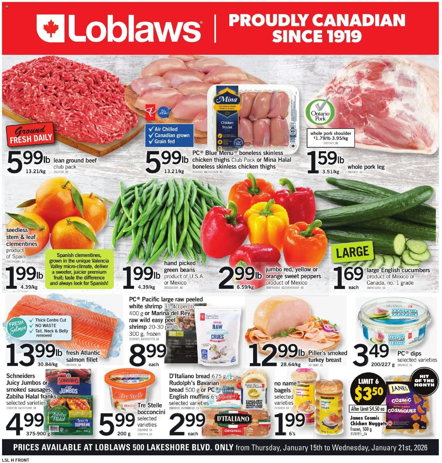 Preview of leaflet Weekly Flyer - ON from shop Loblaws is valid from Jan 15, 2026