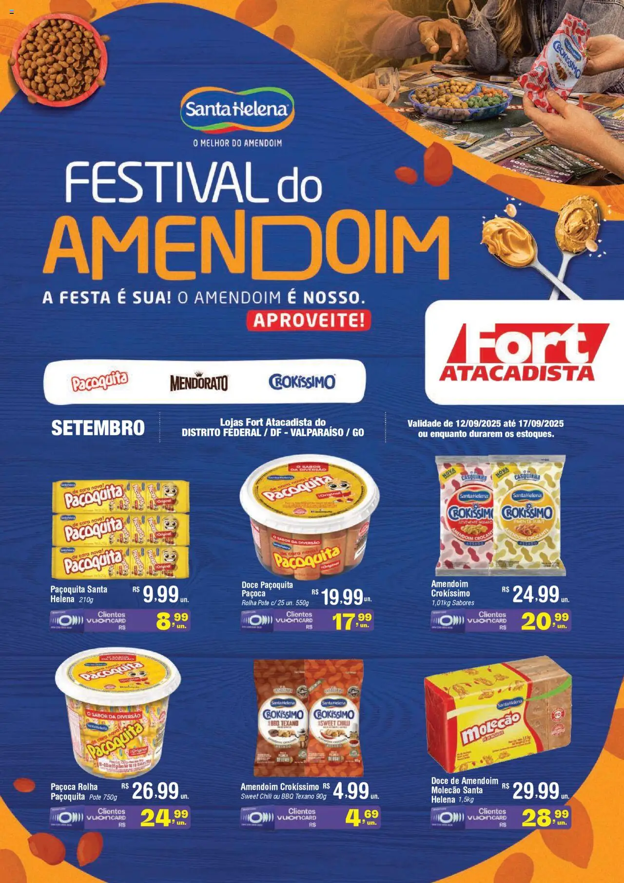 Fort Atacadista folheto "Ofertas Santa Helena" válido a partir de 12/09/2025 - número de página 1