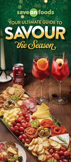 Preview of leaflet Holiday Flyer from shop Save on foods is valid from Dec 04, 2025