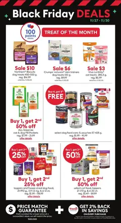 Preview of leaflet Black Friday from shop Petsmart is valid from Nov 27, 2025 | Page: 4