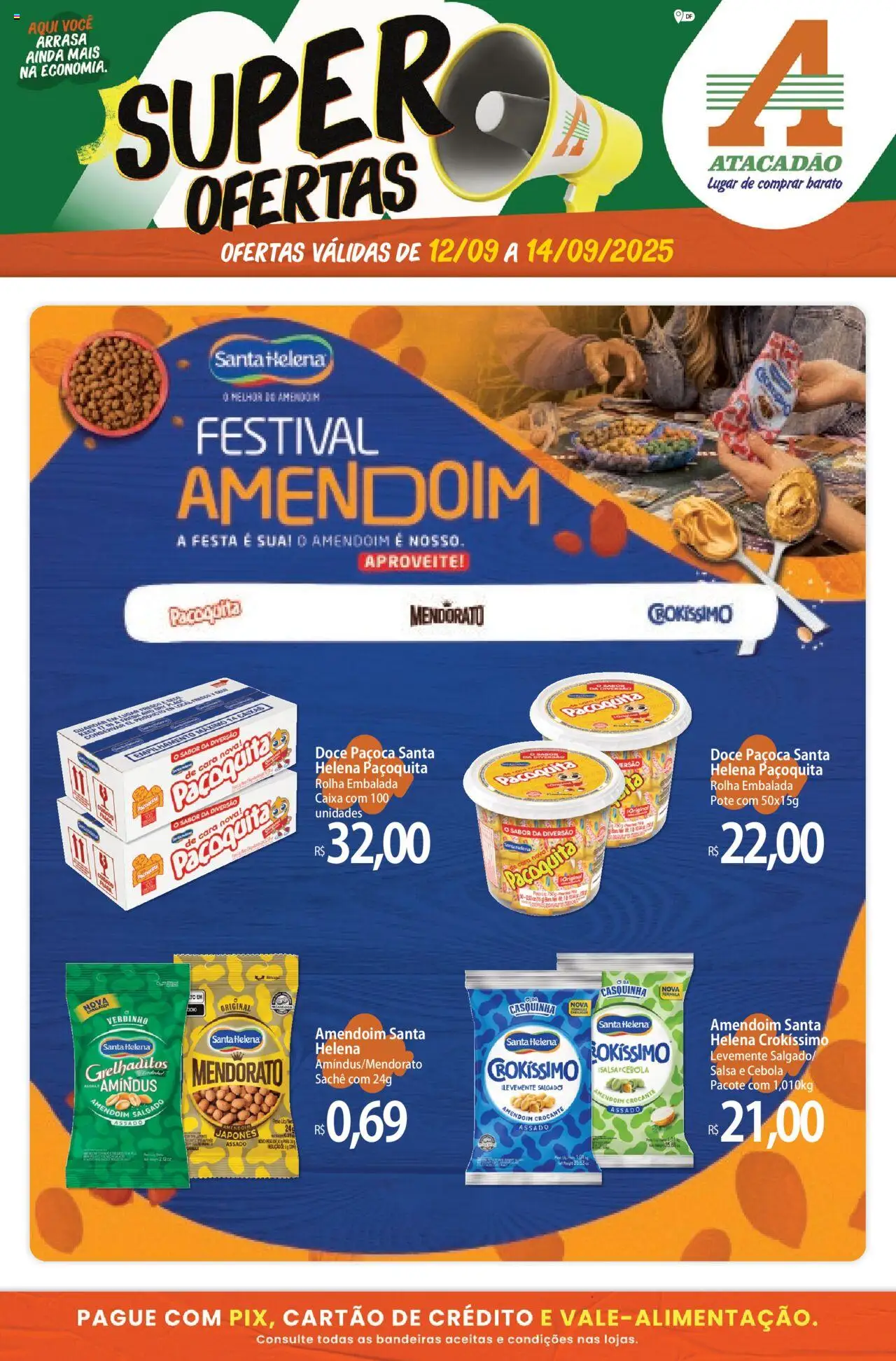 Atacadão folheto "Super Ofertas" válido a partir de 12/09/2025 - número de página 1