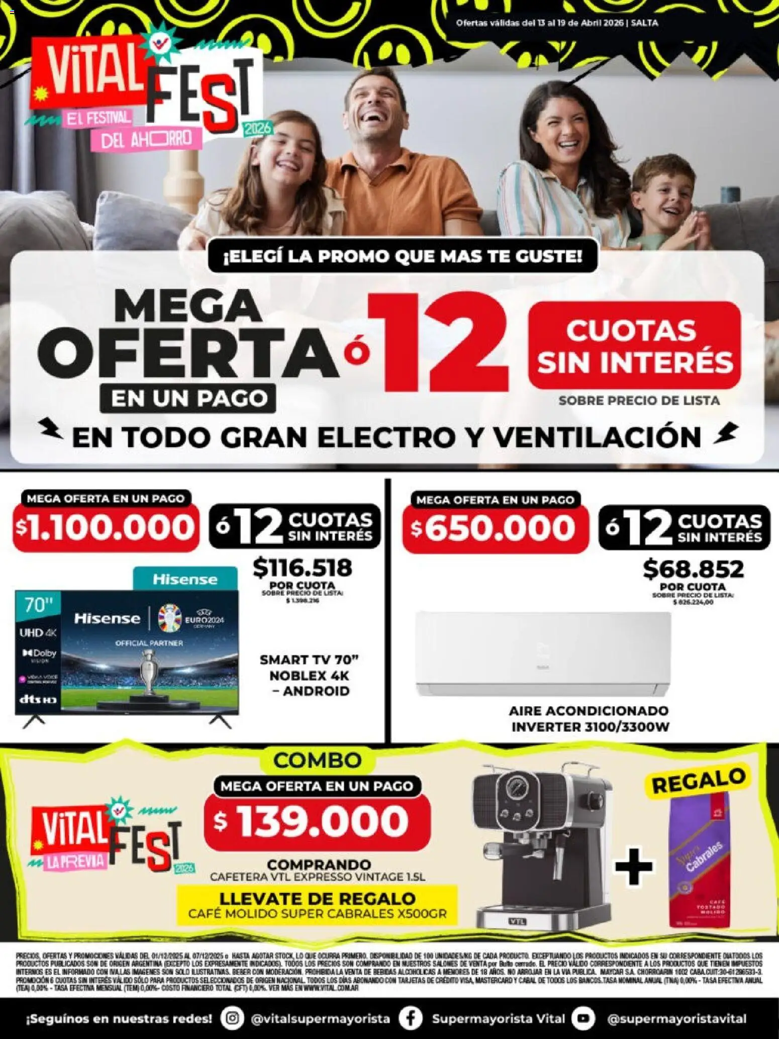 Vista previa del folleto de la tienda Vital válido desde el 13/04/2026 