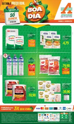 Pré-Visualização do folheto "Ofertas - RS" da loja Atacadão válido a partir de 11/02/2026