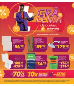 Pré-Visualização do folheto "Ofertas atuais" da loja Telhanorte válido a partir de 13/11/2025