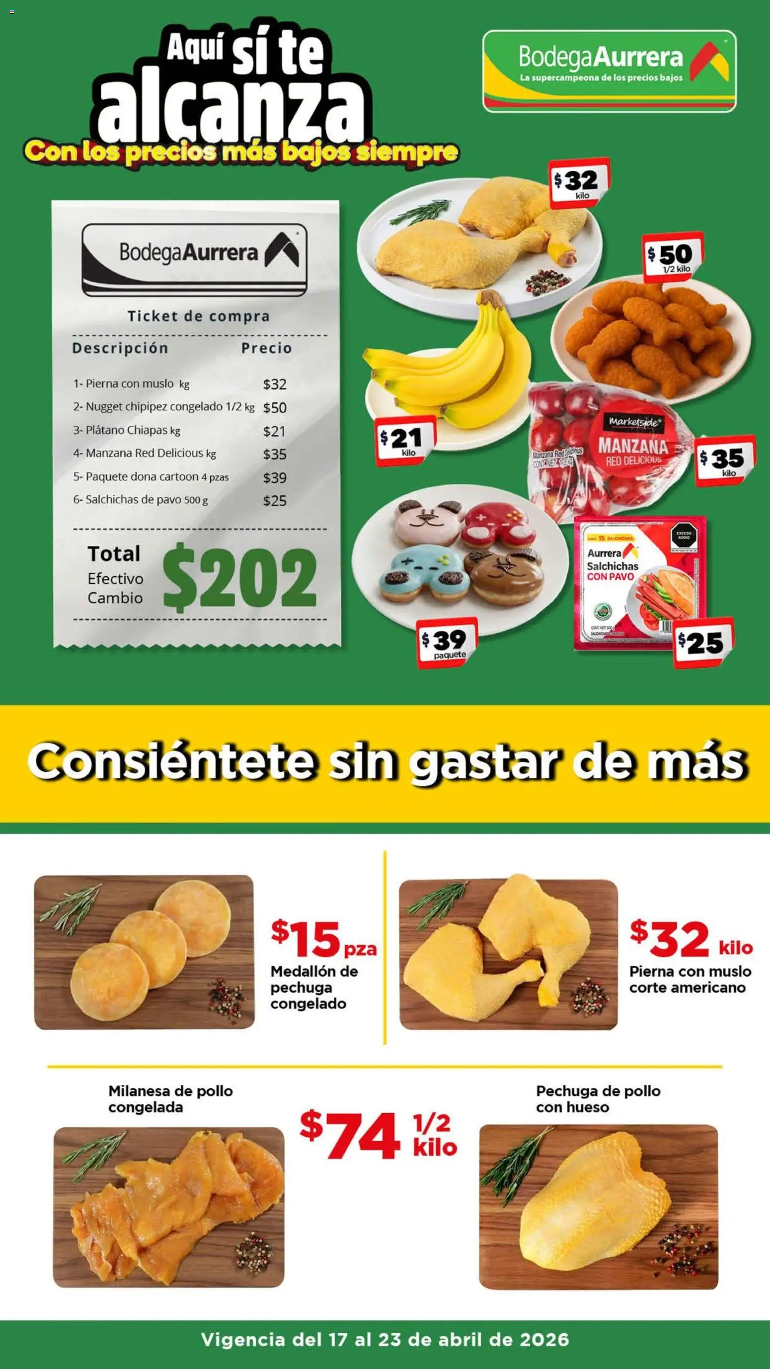 Vista previa las ofertas de la tienda Bodega Aurrerá - Bodega Aurrerá folleto Ofertas desde el 17/04/2026 