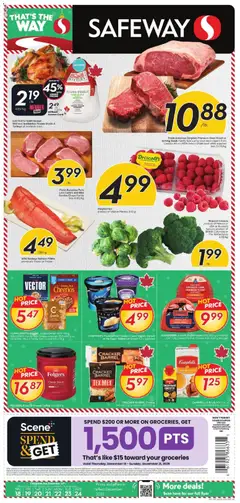 Preview of leaflet Weekly Flyer - BC from shop Safeway is valid from Dec 18, 2025