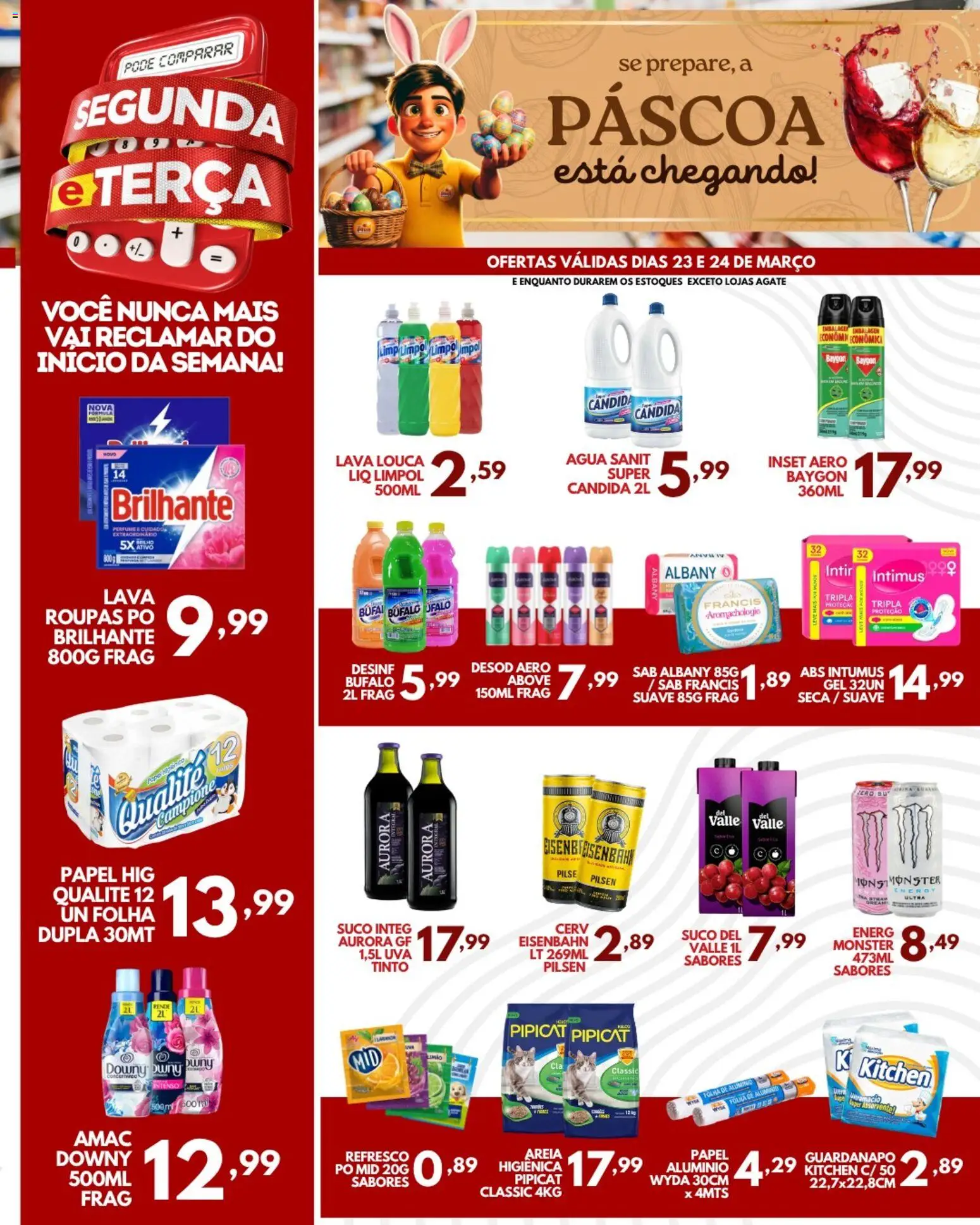 Pré-Visualização do folheto "Rede Plus Supermercados - Ofertas da semana" da loja Rede Plus Supermercados válido a partir de 23/03/2026