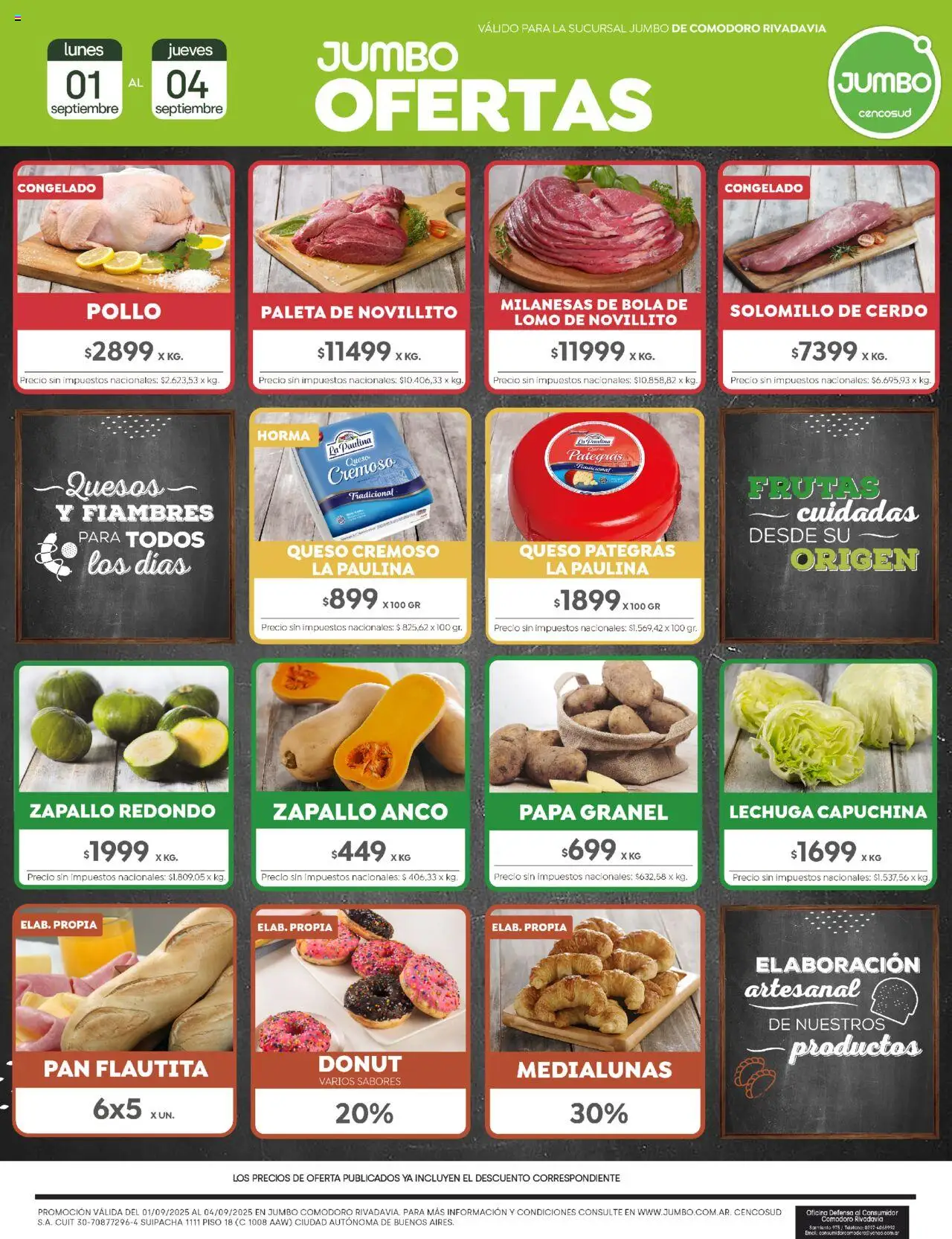 Jumbo Oferta | Comodoro del 01/09/2025 >> Catálogo
