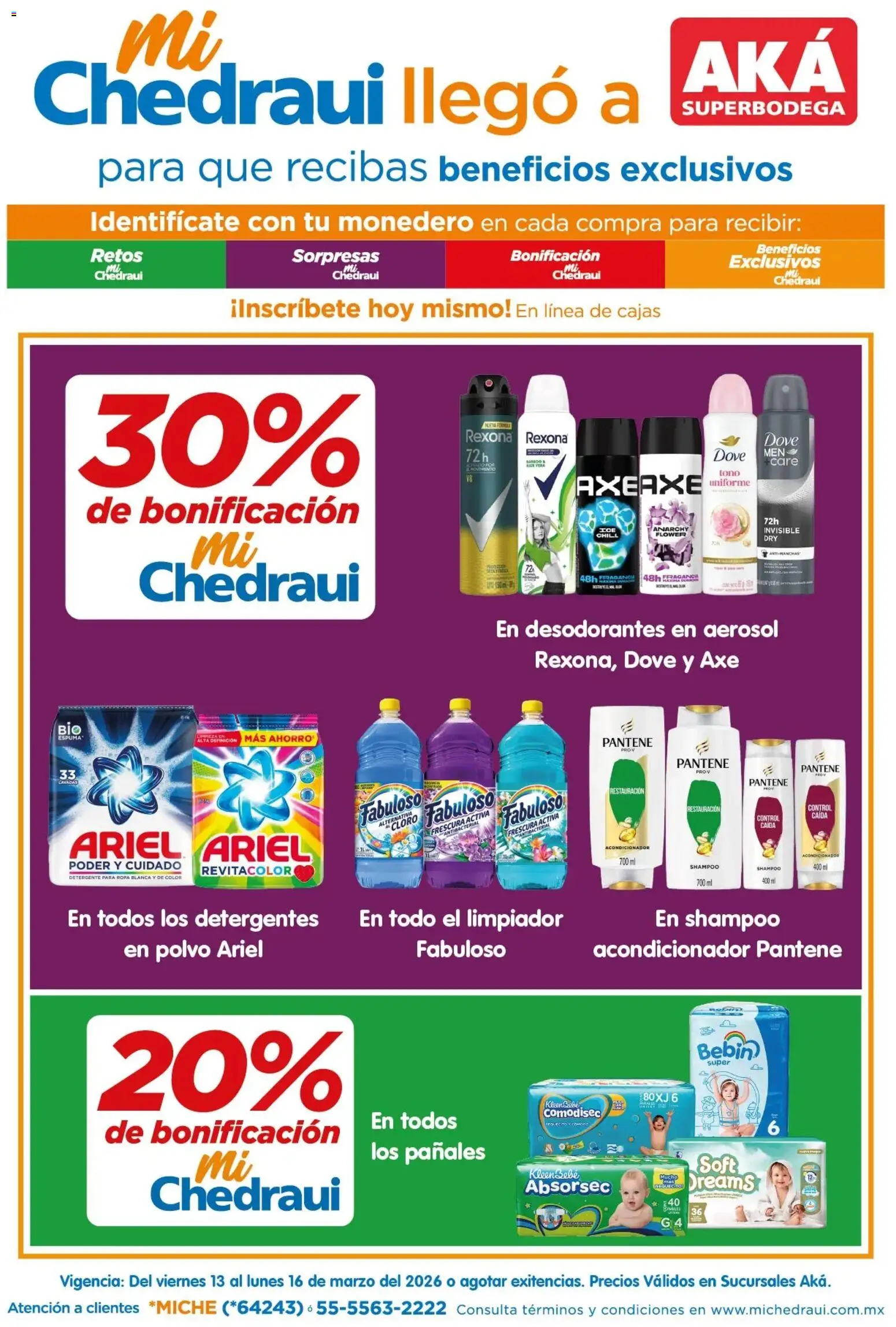 Vista previa las ofertas de la tienda Arteli - Arteli folleto MiChedraui Aká desde el 13/03/2026 