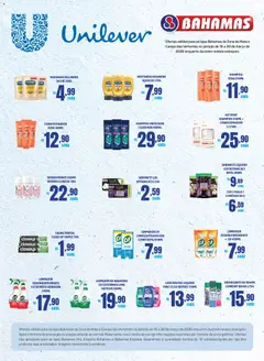 Pré-Visualização do folheto "Bahamas Supermercados ofertas Unilever " da loja Bahamas Supermercados válido a partir de 16/03/2026